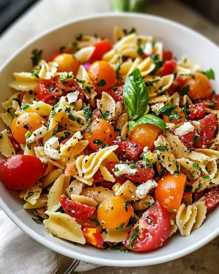 Bruschetta Pasta Salad