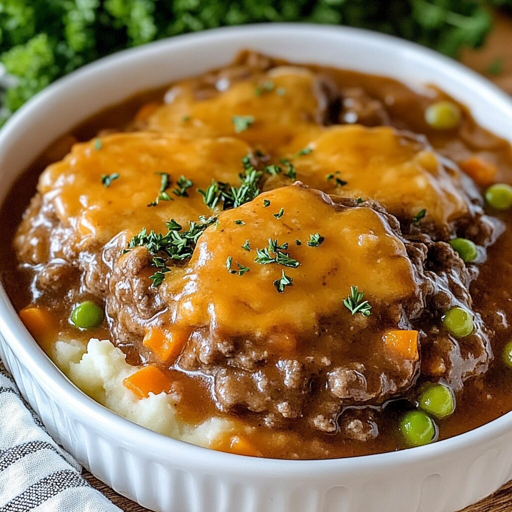 Amish Hamburger Steak Bake