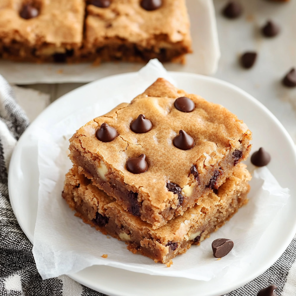 Banana Bread Blondies