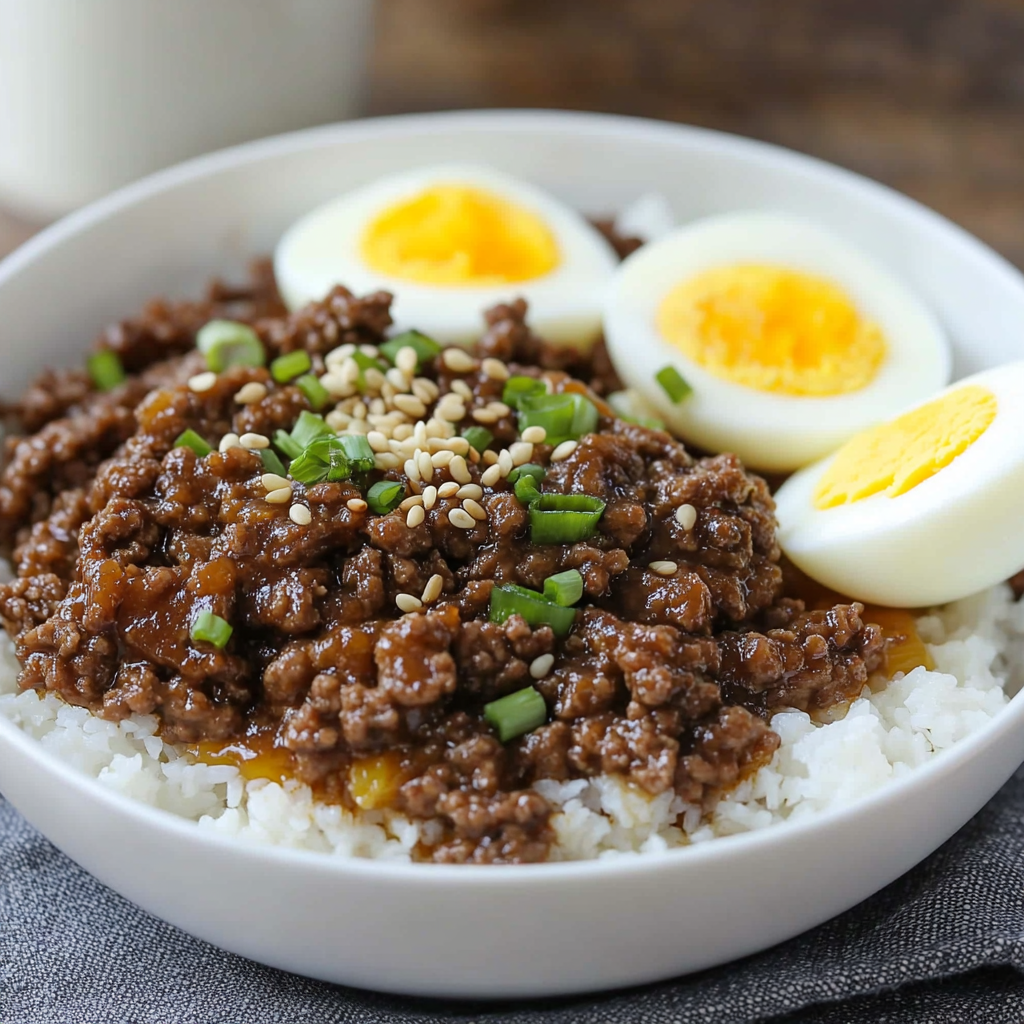 Easy Ground Beef Bulgogi