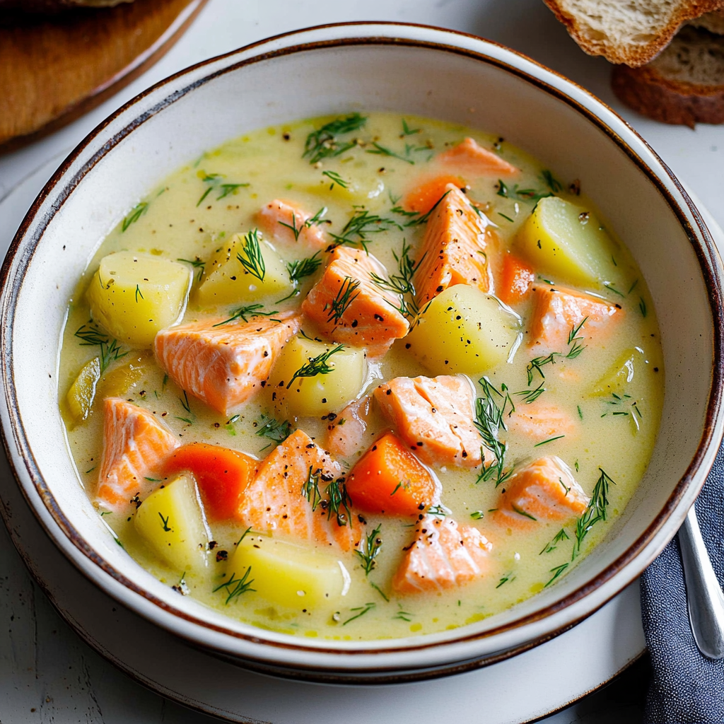 Finnish Salmon Soup
