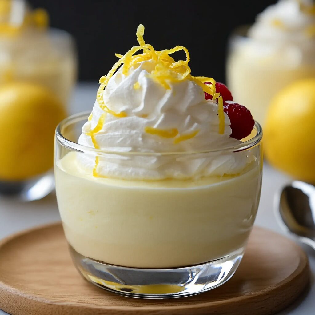 Frosty Lemon Mascarpone Mousse