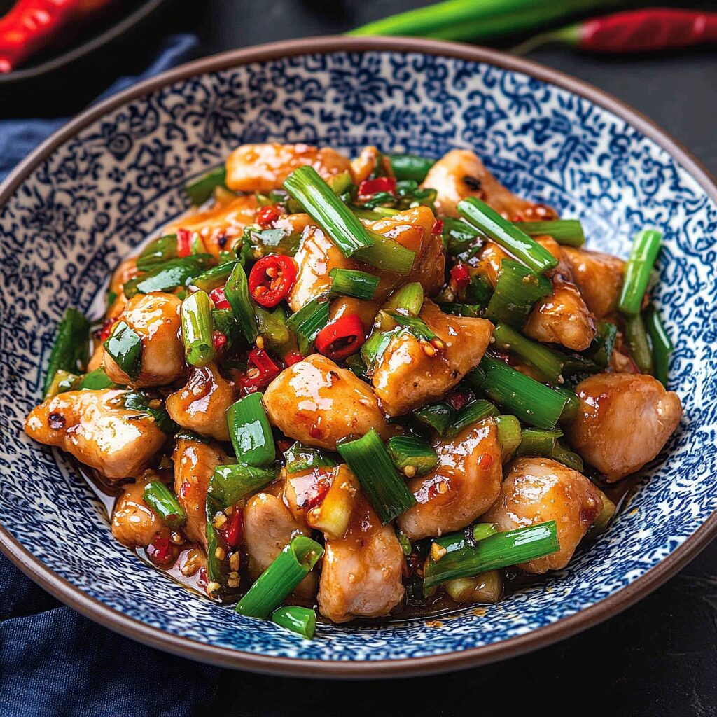 Scallion Chicken Stir-Fry