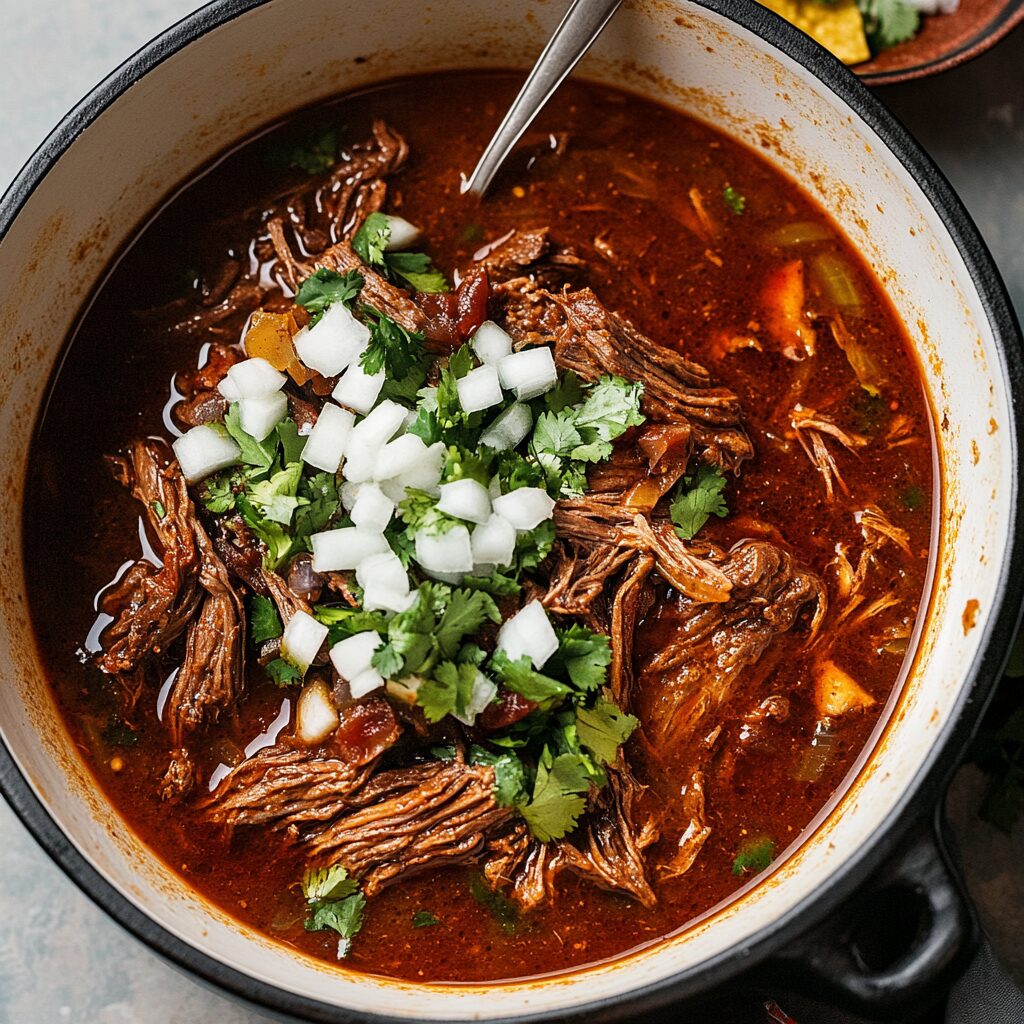 Slow-Cooked Beef Birria Tacos