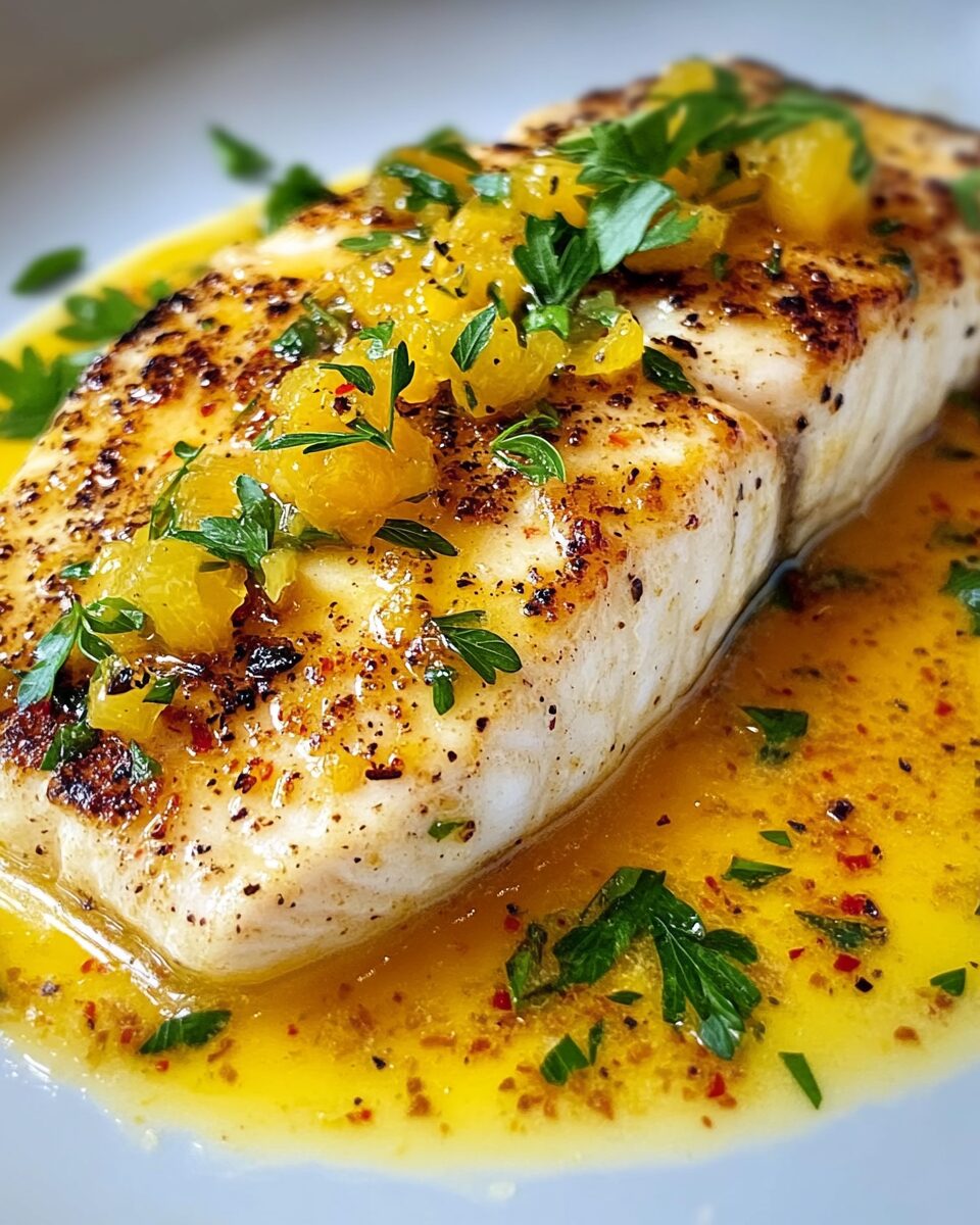 Zesty Lemon Butter Fish Fillet