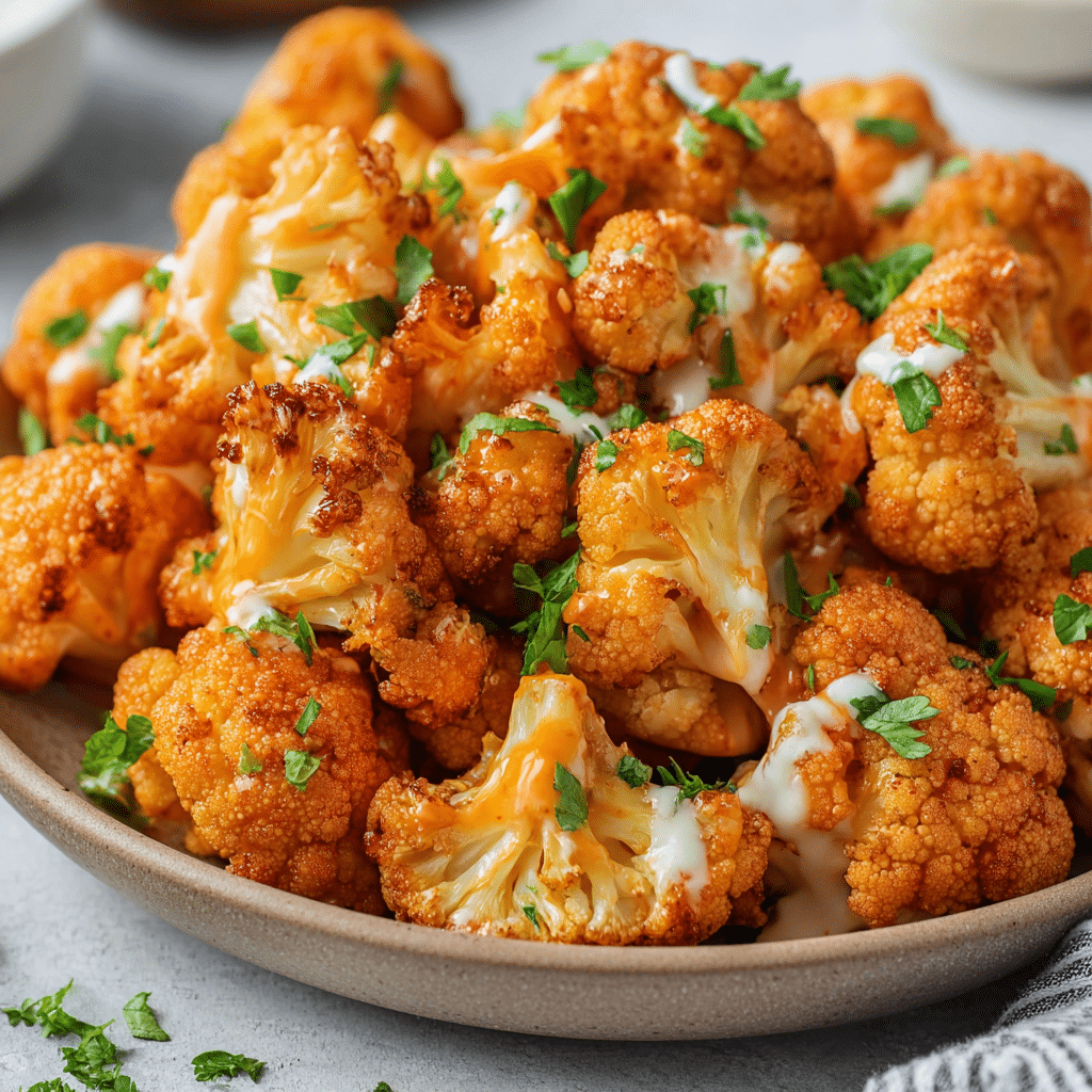 Buffalo Cauliflower Bites
