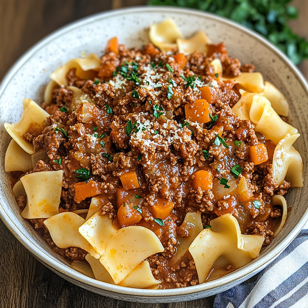 Classic Beef Bolognese