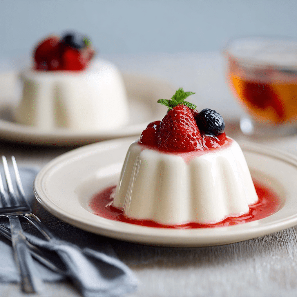 Classic Vanilla Panna Cotta