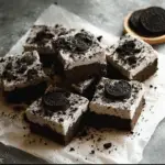 Cookies & Cream Fudge Brownie Bars
