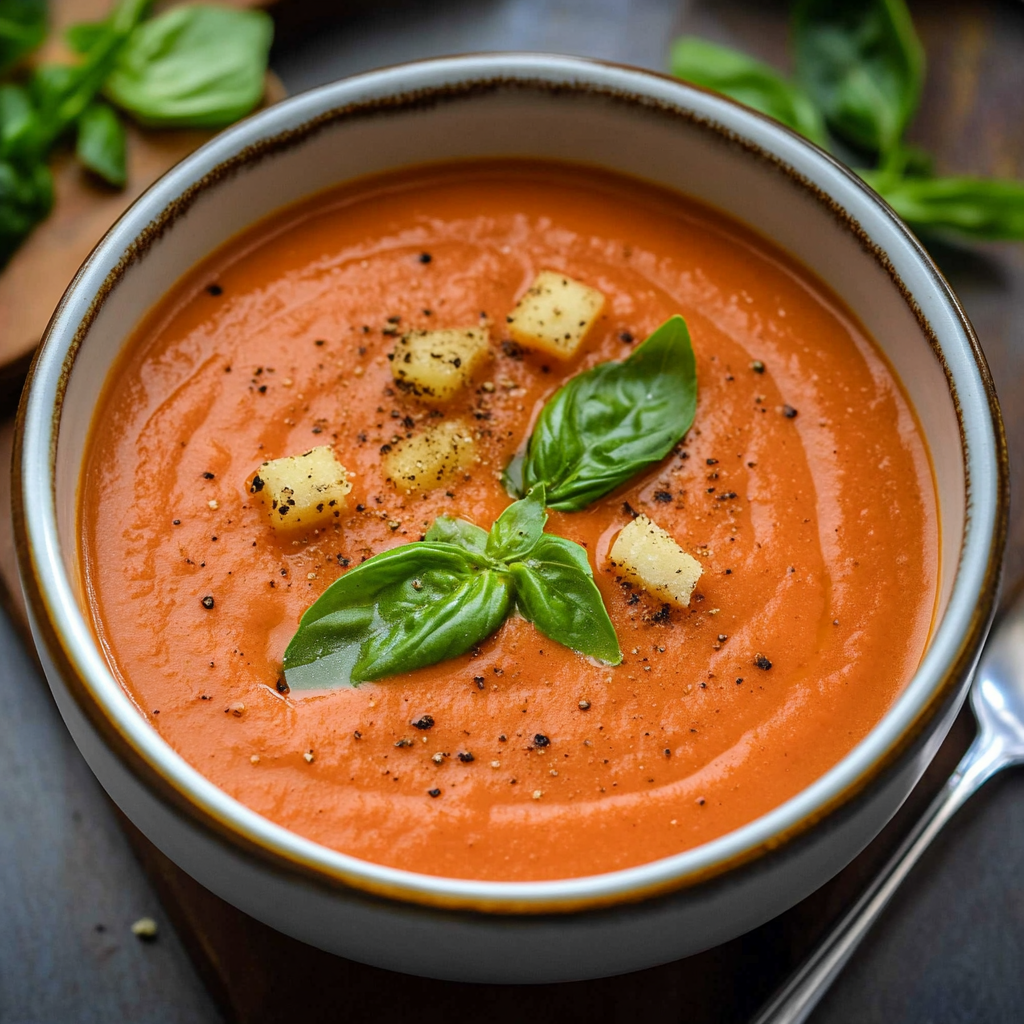 Creamy Tomato Bisque Soup