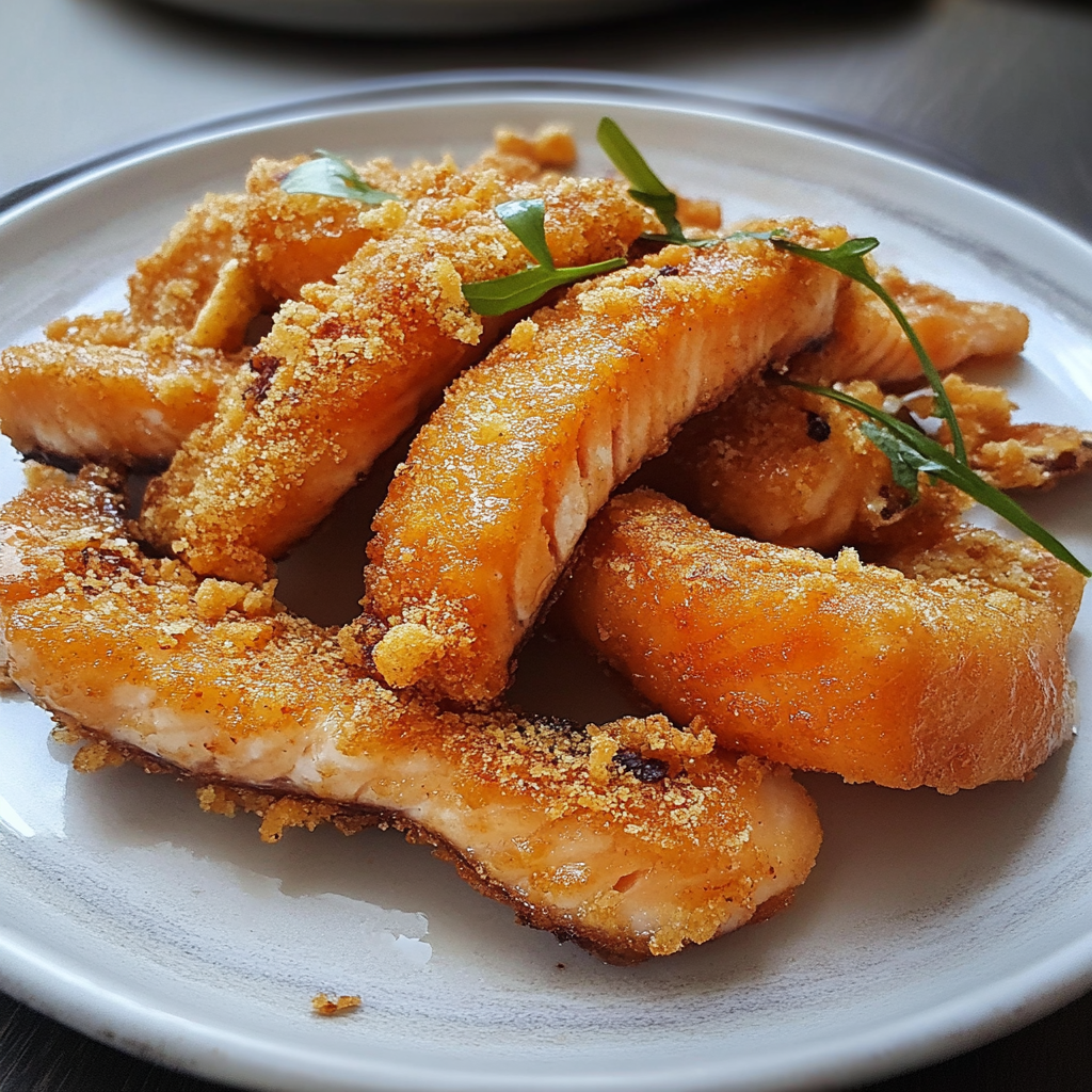 Crispy Salmon Belly