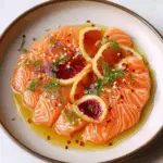 Fresh Citrus Salmon Crudo