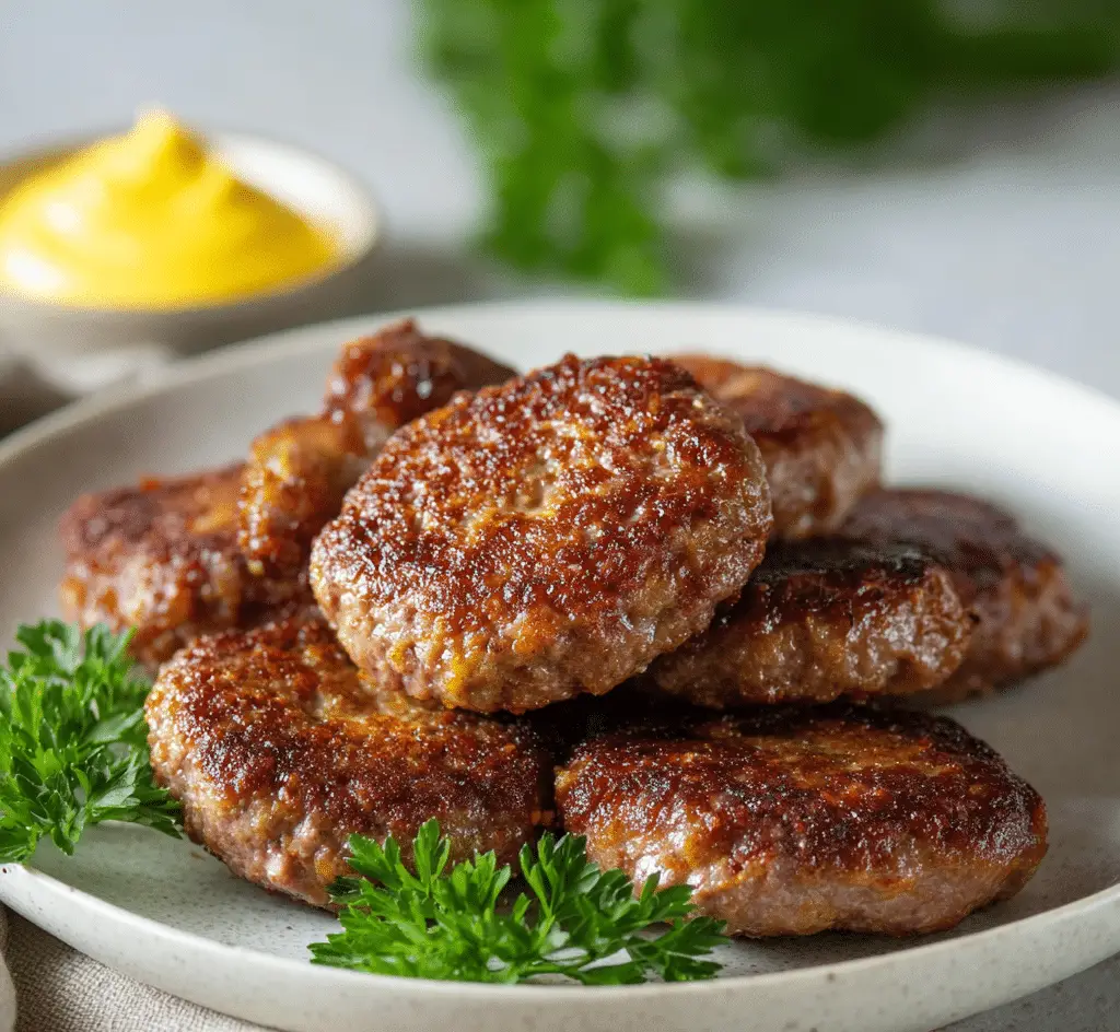 Frikadellen German Meat Patties