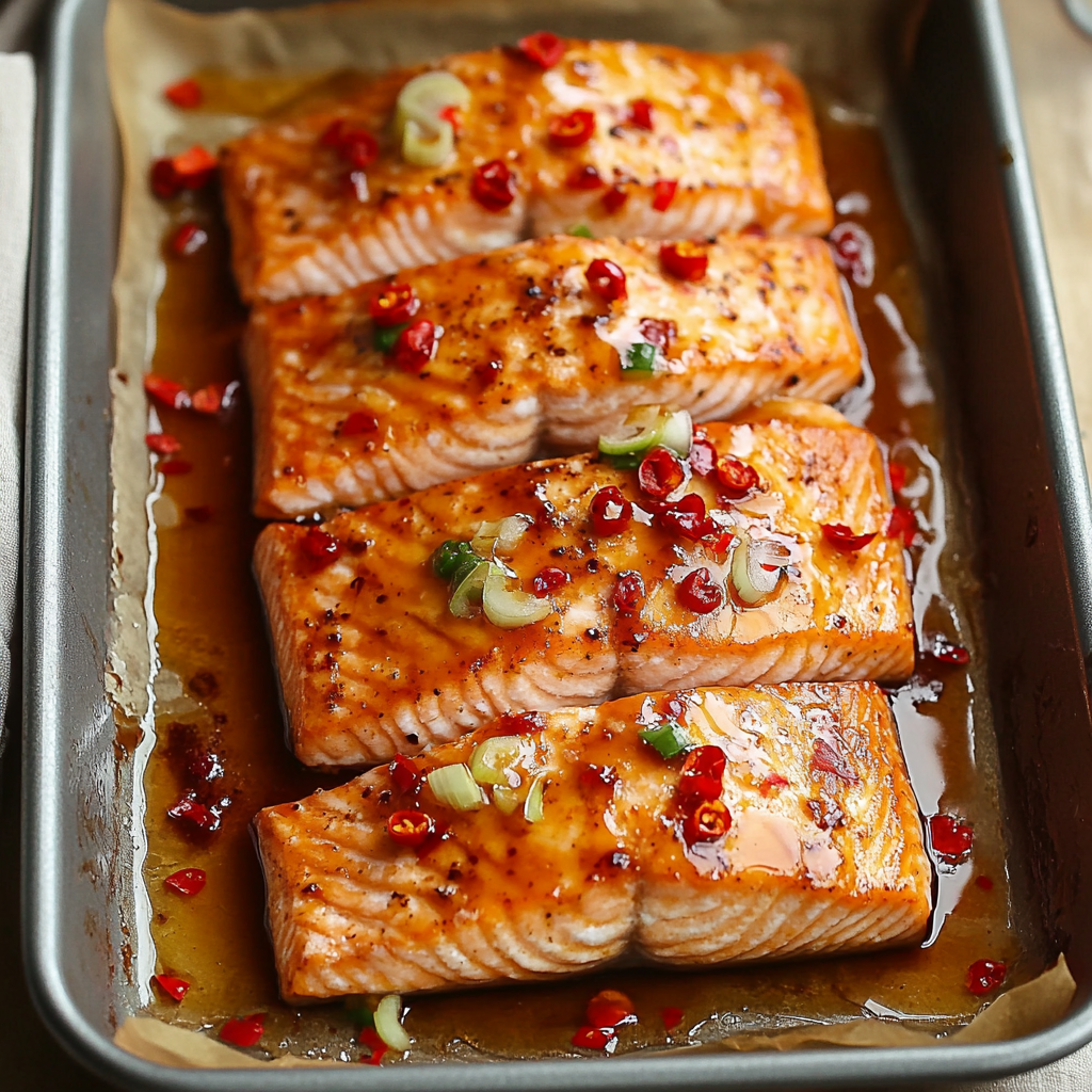 Hot Honey Salmon