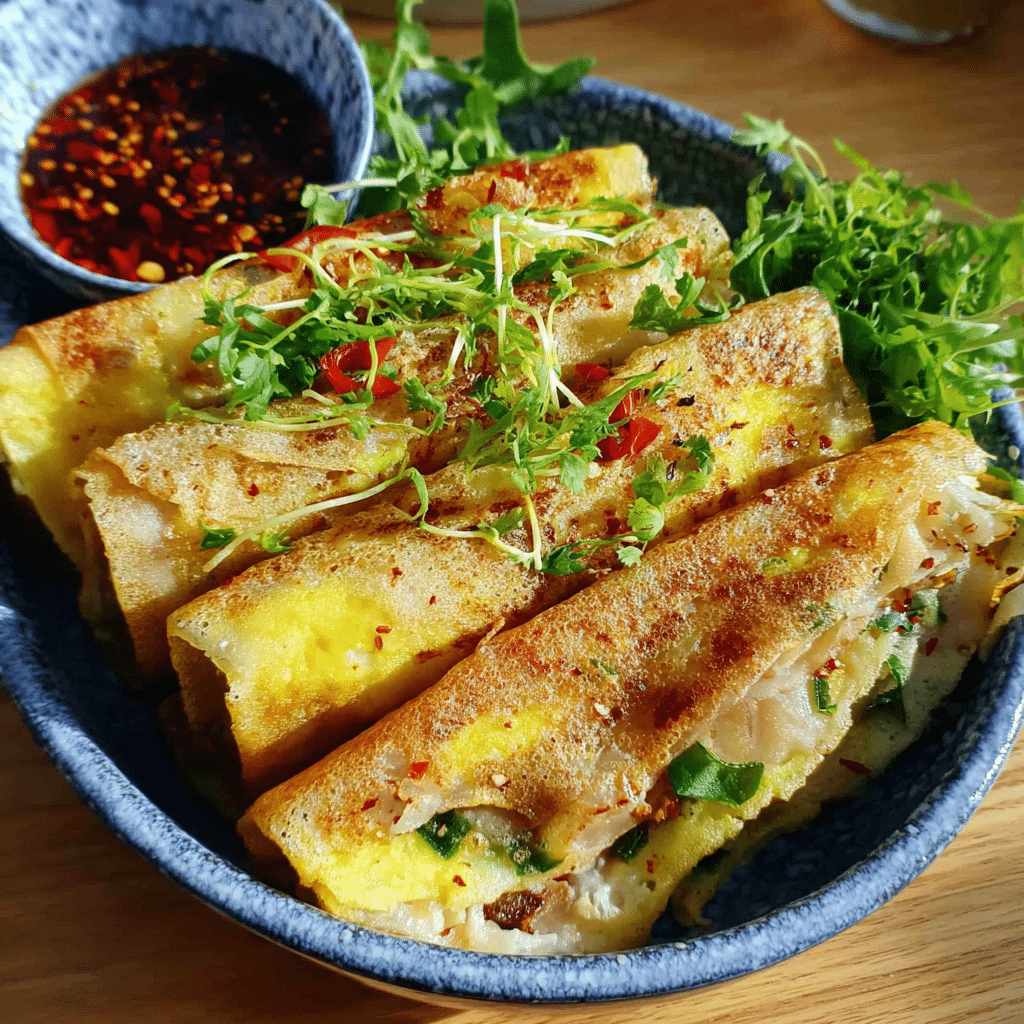 Jian Bing (Chinese Crepes)