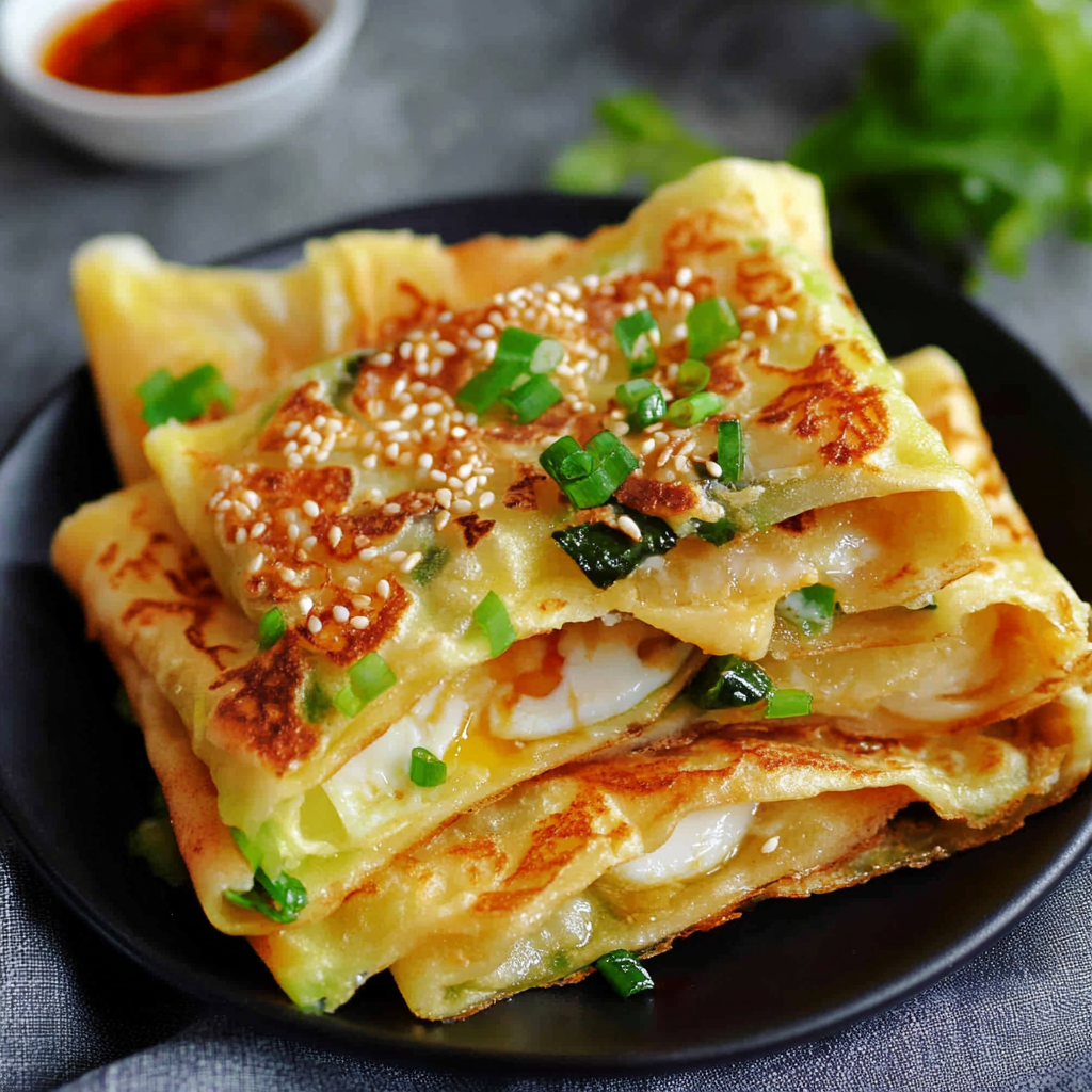 Jian Bing (Chinese Crepes)