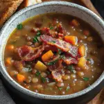Lentil and Bacon Soup