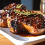 Pepper Jelly–Glazed Grilled Pork Chops
