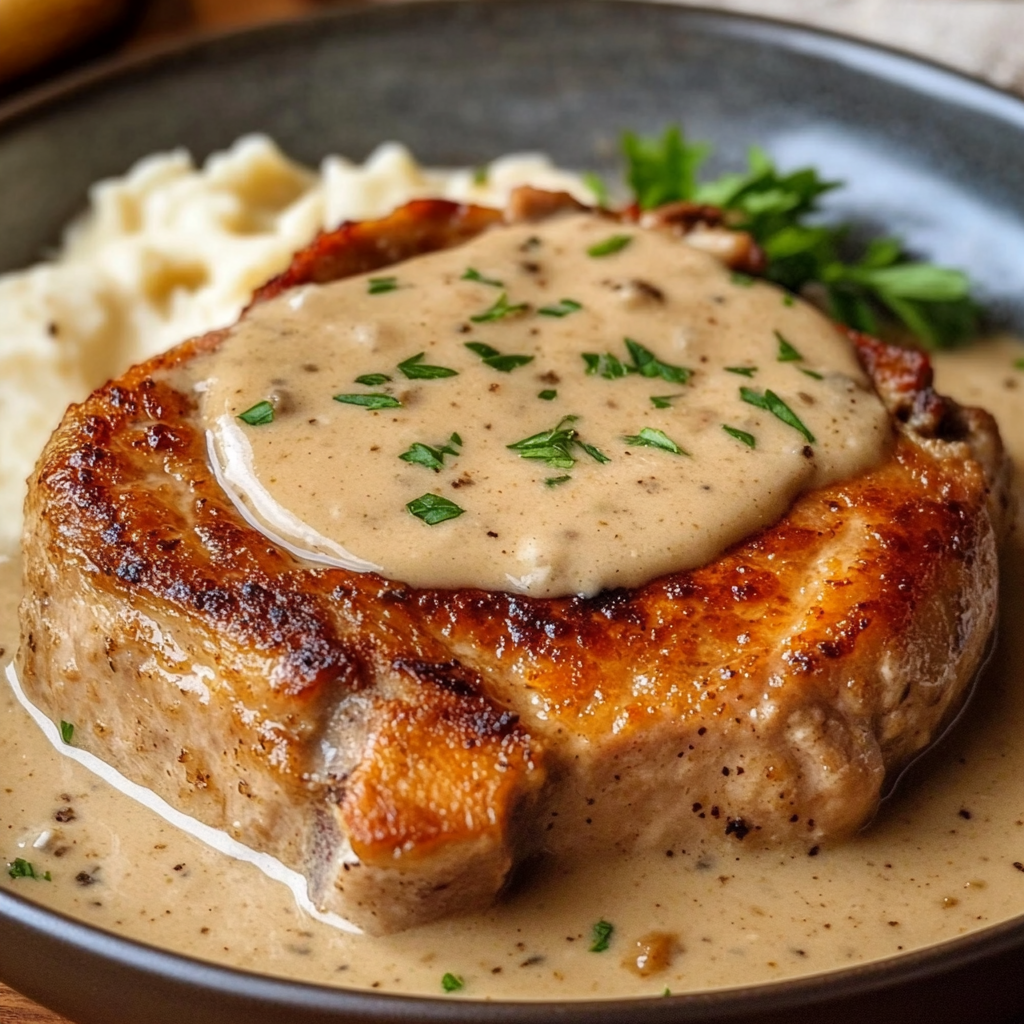 Quick Crockpot Pork Chops