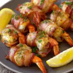 Savory Bacon‑Wrapped Garlic‑Butter Shrimp