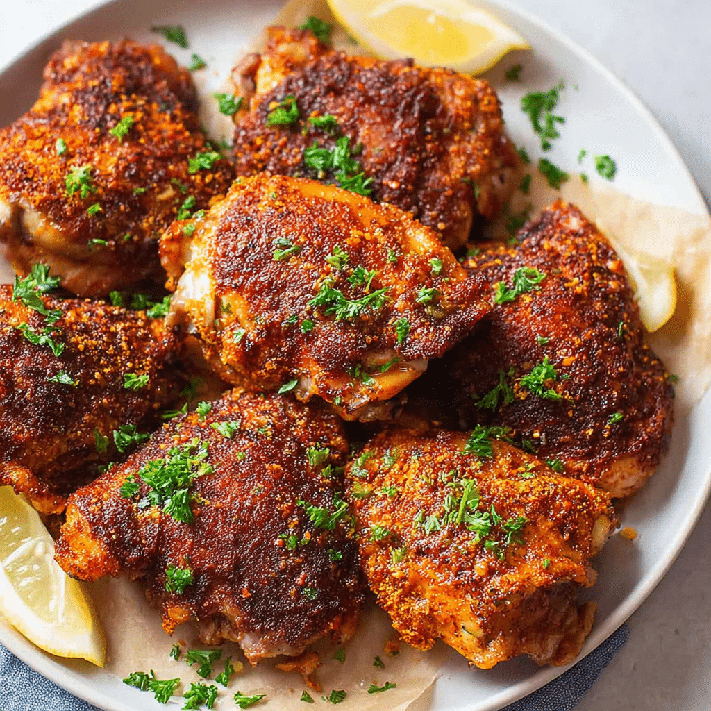 Smoked Paprika Chicken Thighs