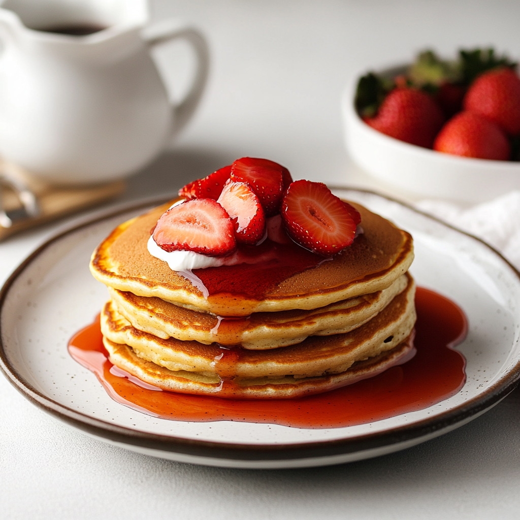 Strawberry Pancakes
