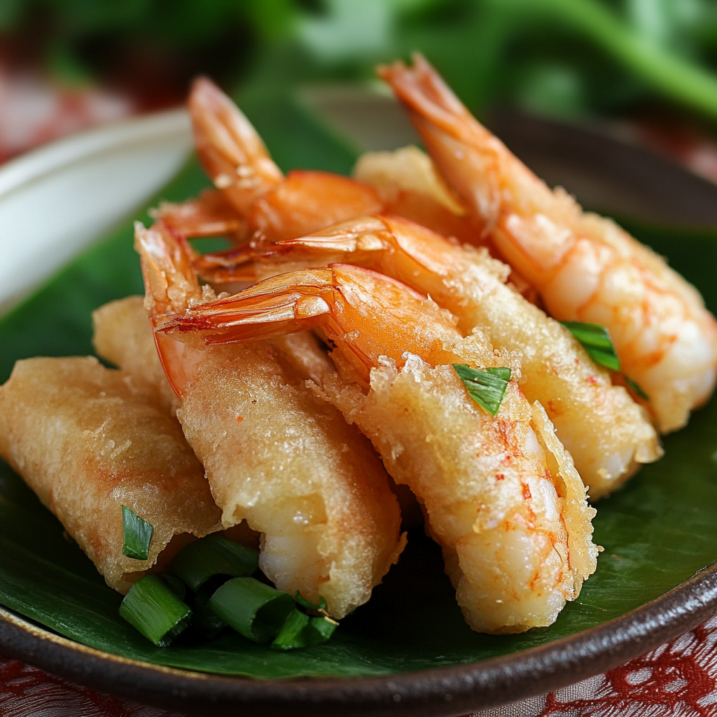 Thai Shrimp in a Blanket