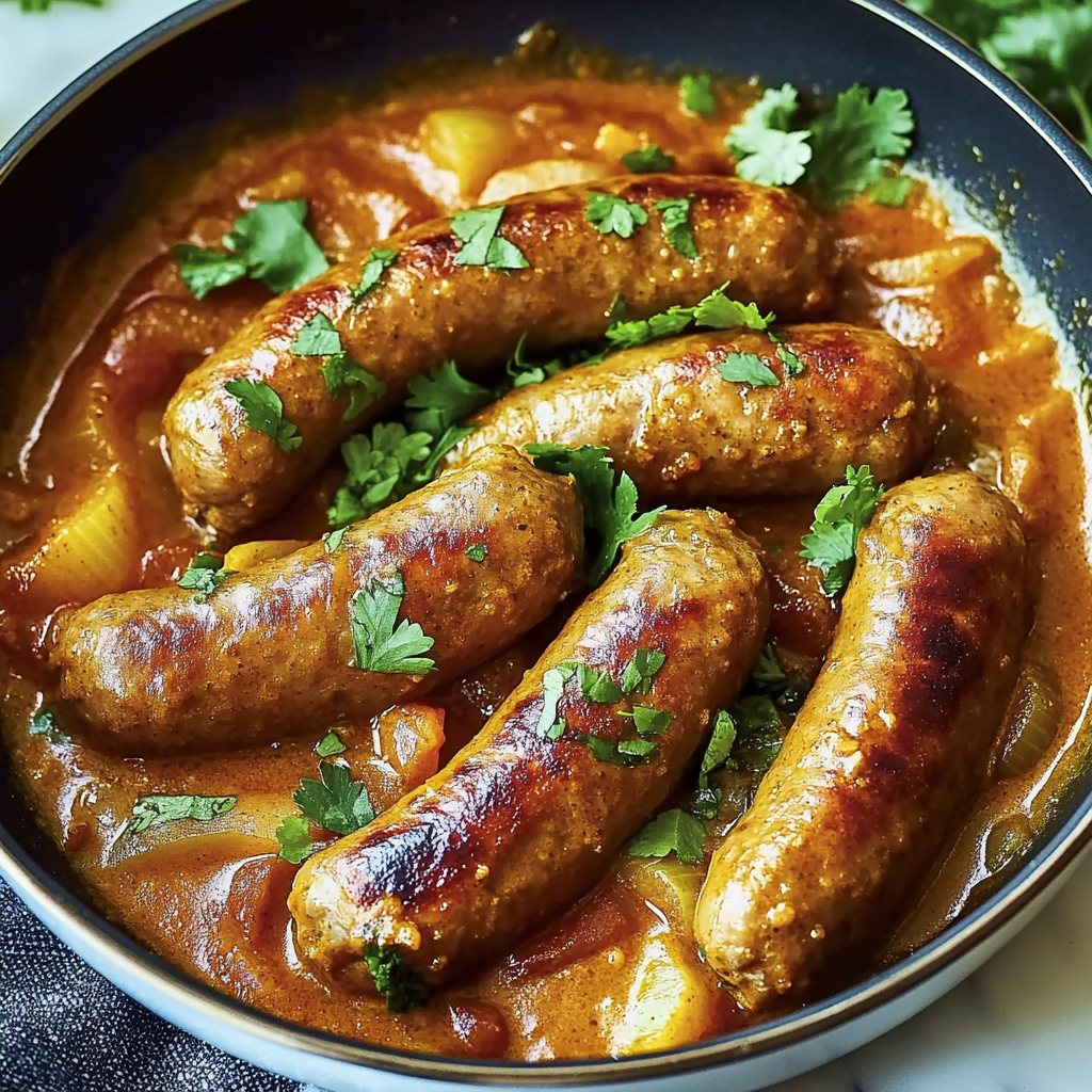 Ultimate Curried Sausages