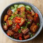 Braised Black Pepper Pork Belly