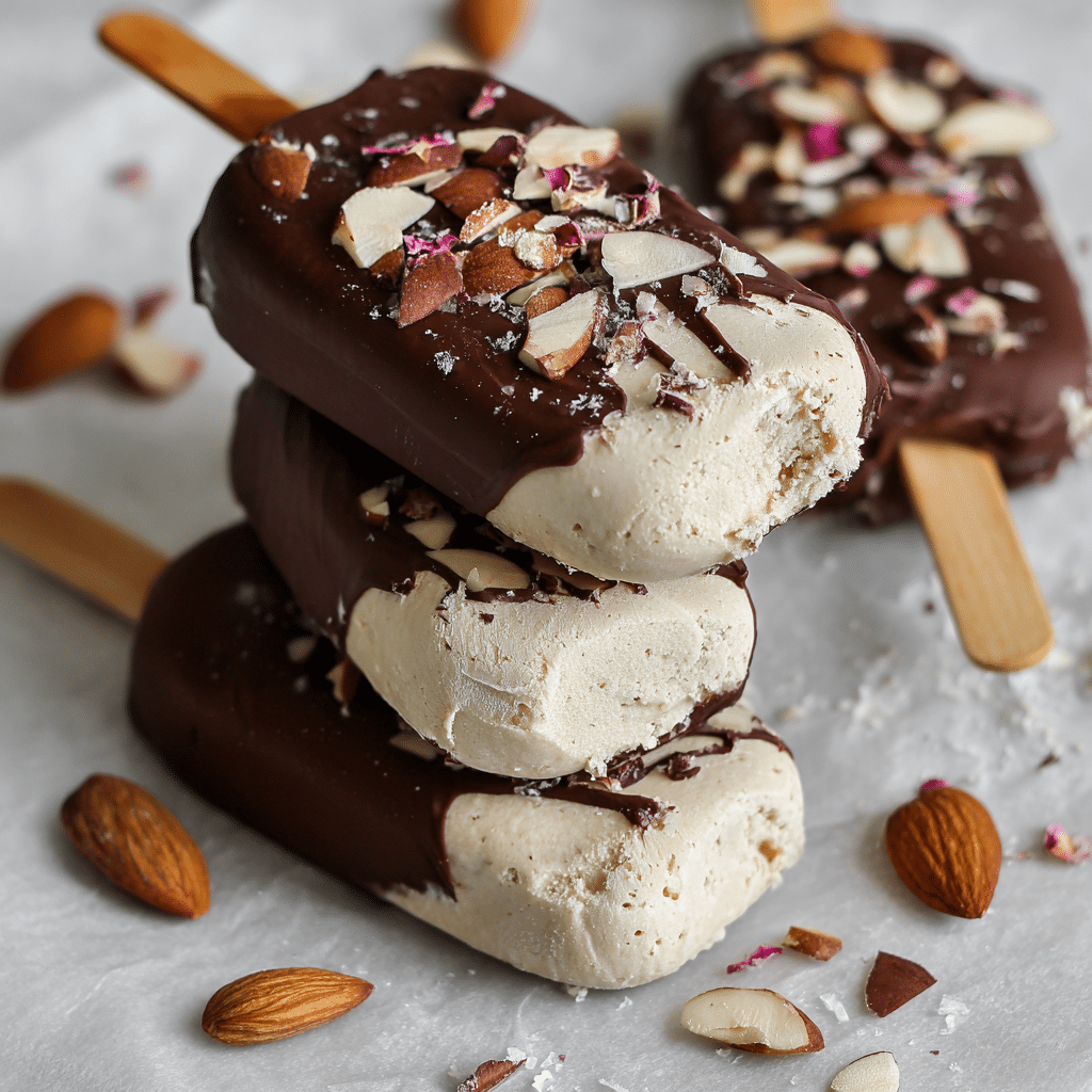 Almond Magnum Ice Cream Bars