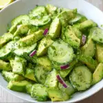 Avocado Cucumber Salad