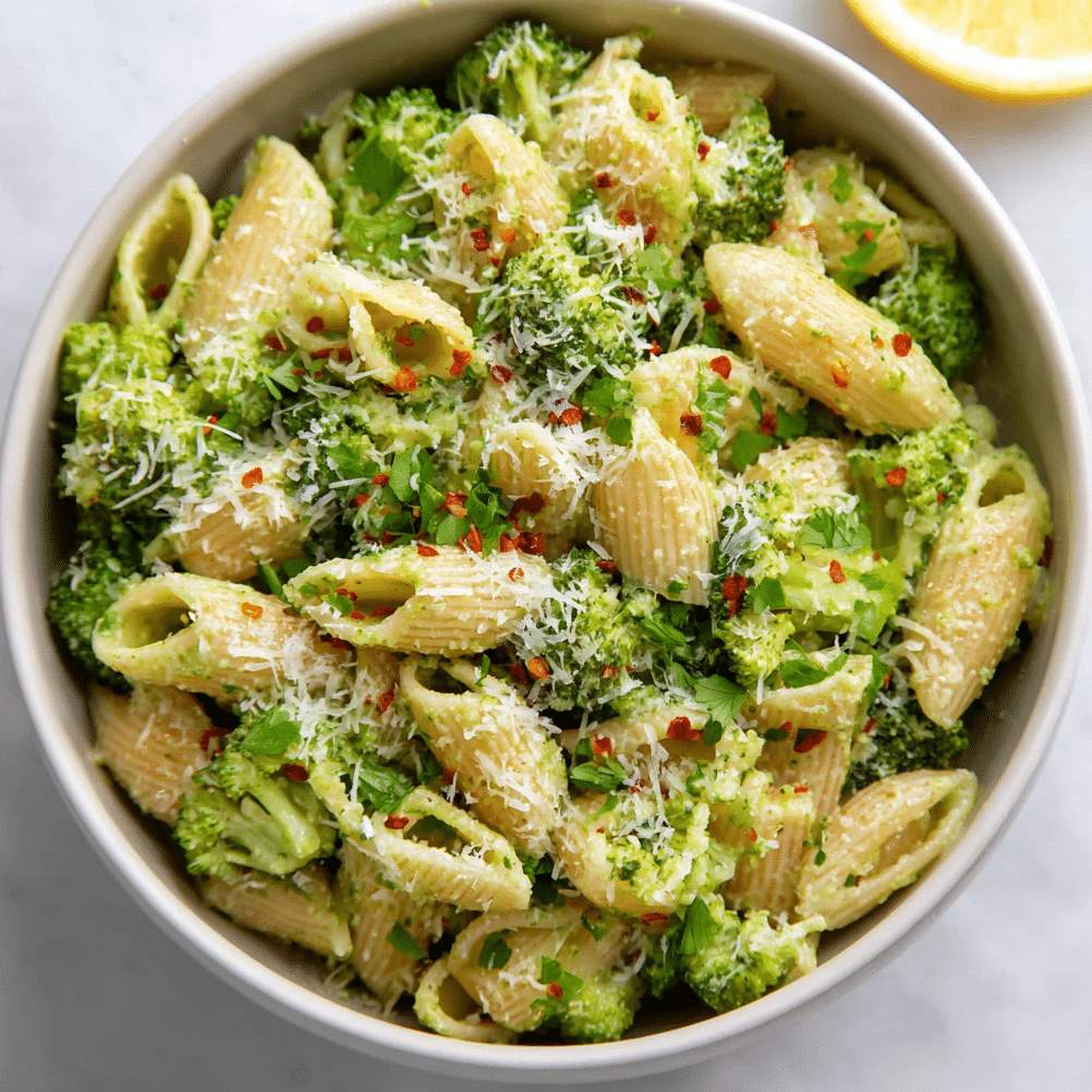 Broccoli Lemon Garlic Pasta