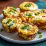 Cheesy Veggie Egg Muffins