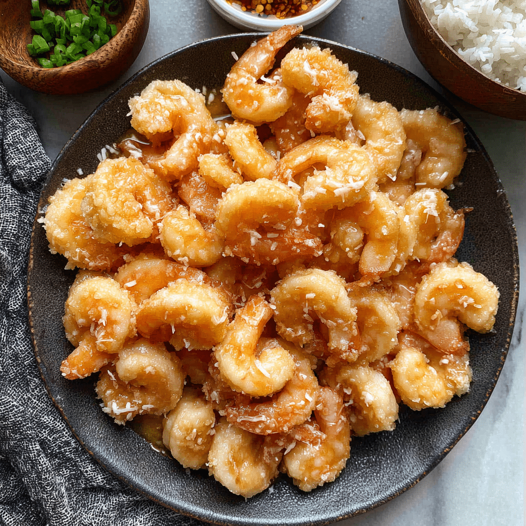 Chinese Coconut Shrimp Buffet‑Style
