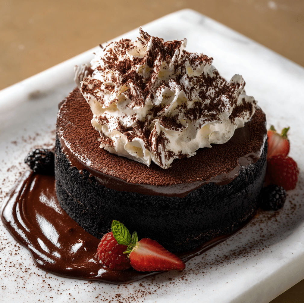 Chocolate Black Cocoa Torte