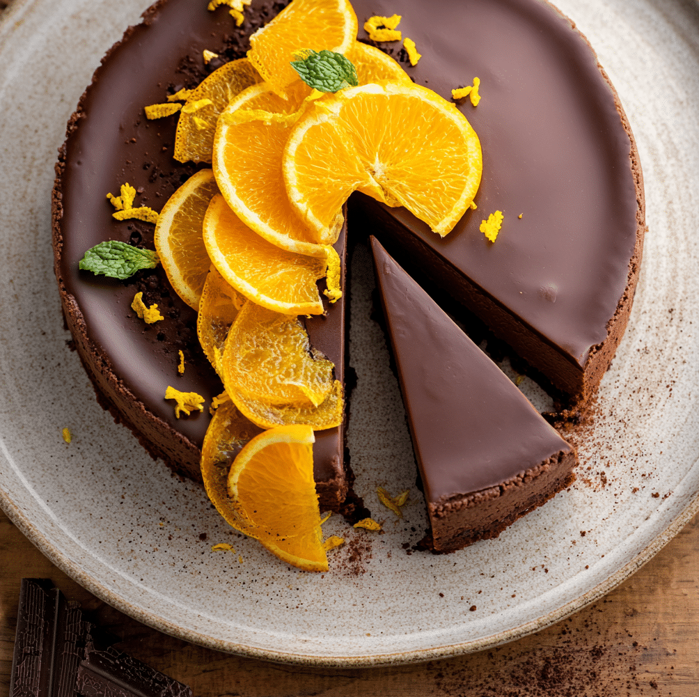 Chocolate Orange Cheesecake