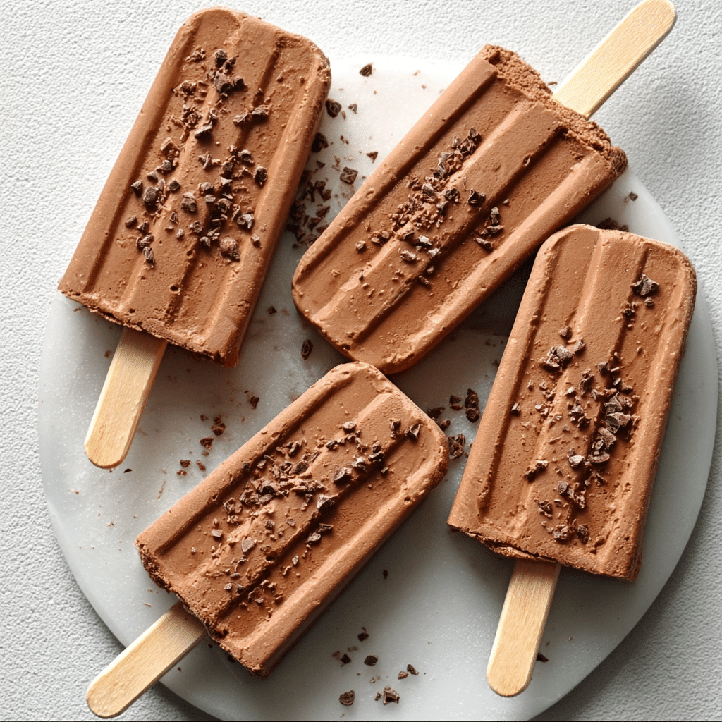 Chocolate Fudge Pops