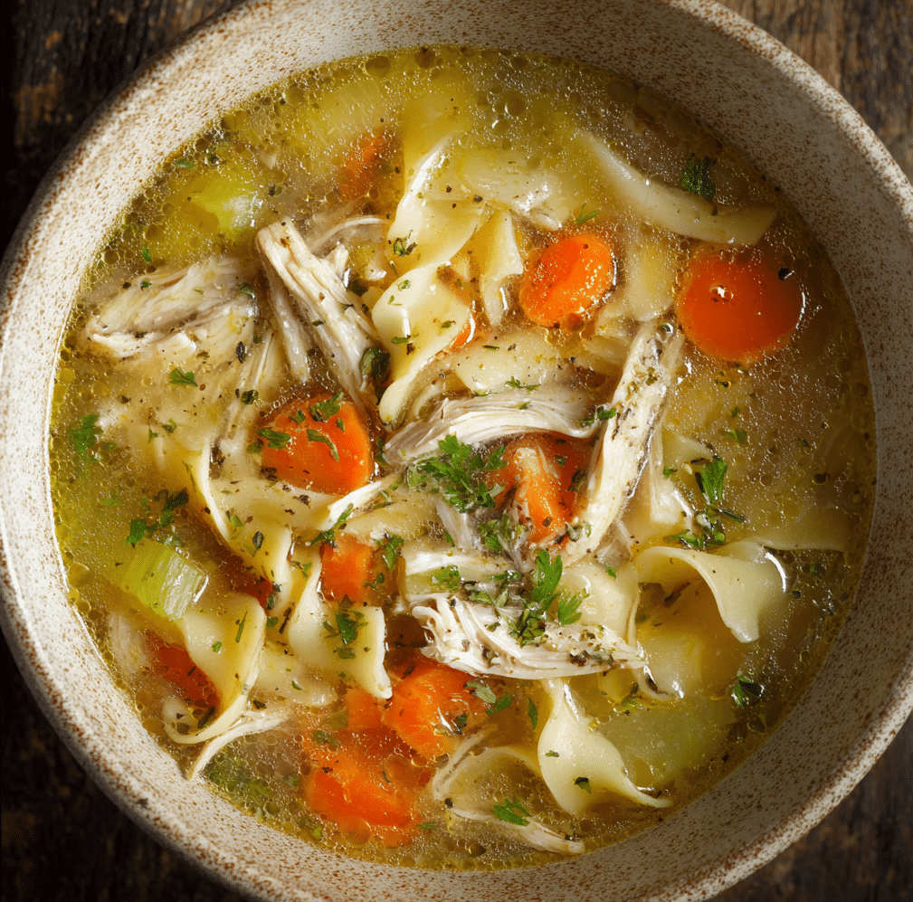 Hearty Chicken Noodle Soup