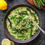Lemony Asparagus Risotto