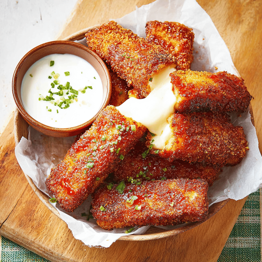 Nashville Heat Mozzarella Sticks