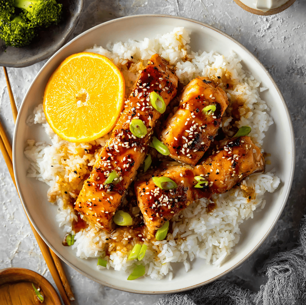 Orange Glazed Salmon