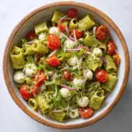 Pesto Rigatoni Pasta Salad
