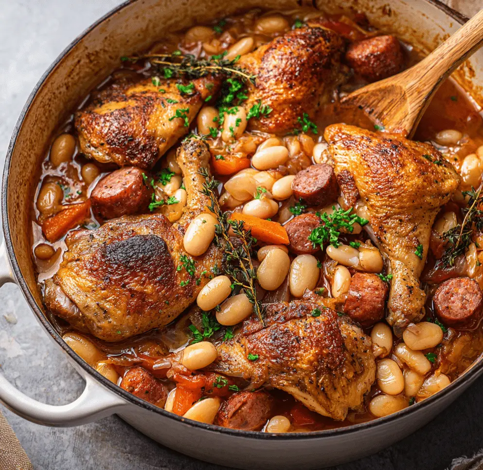 Rustic Chicken Cassoulet