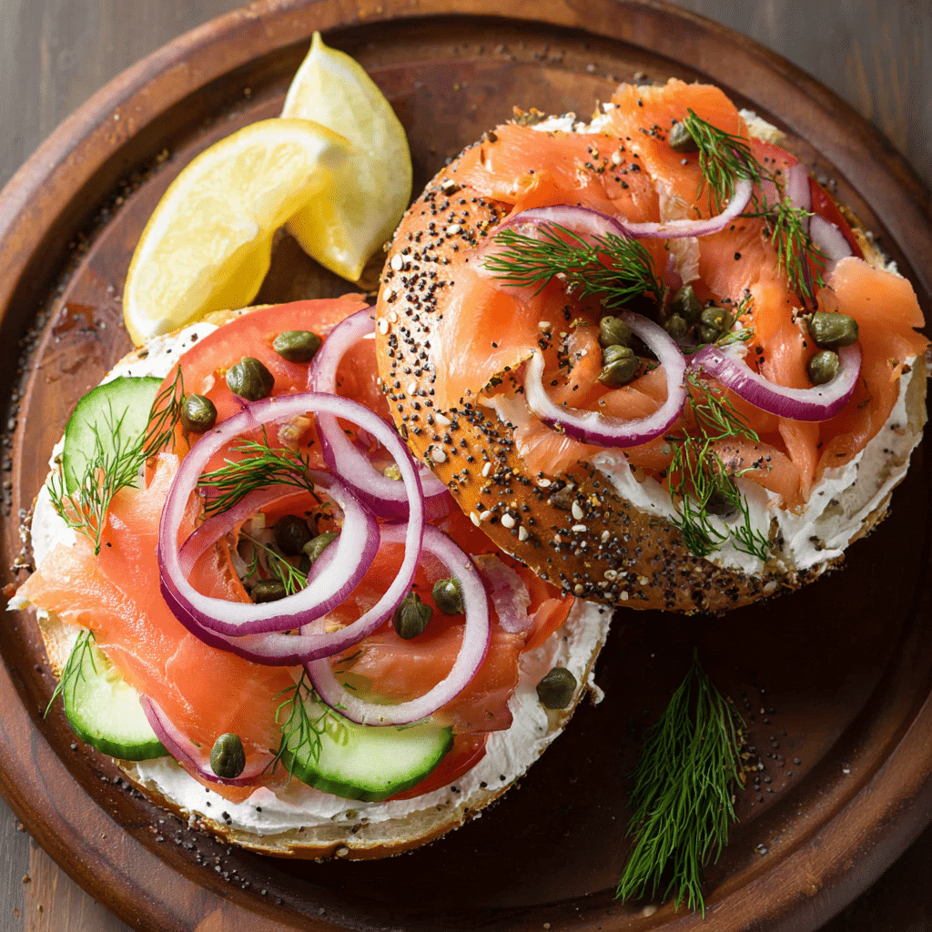 Smoked Salmon Bagel