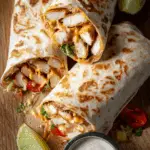 Chipotle Ranch Grilled Chicken Burrito