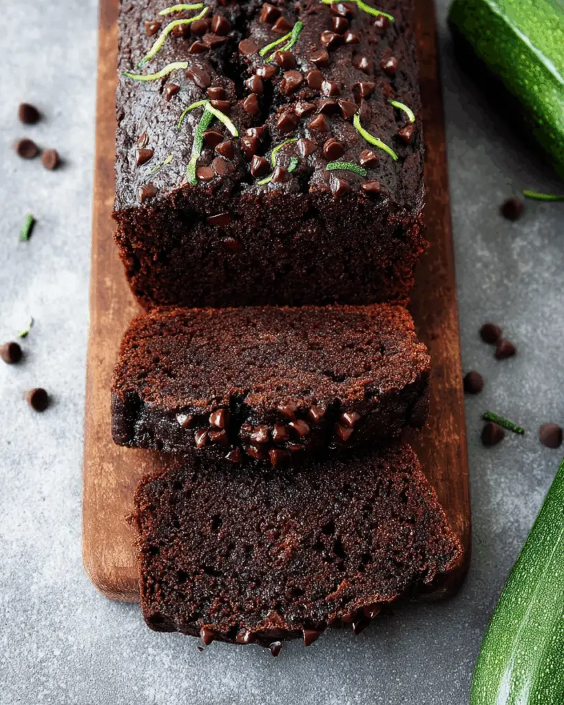 Chocolate Zucchini Bread