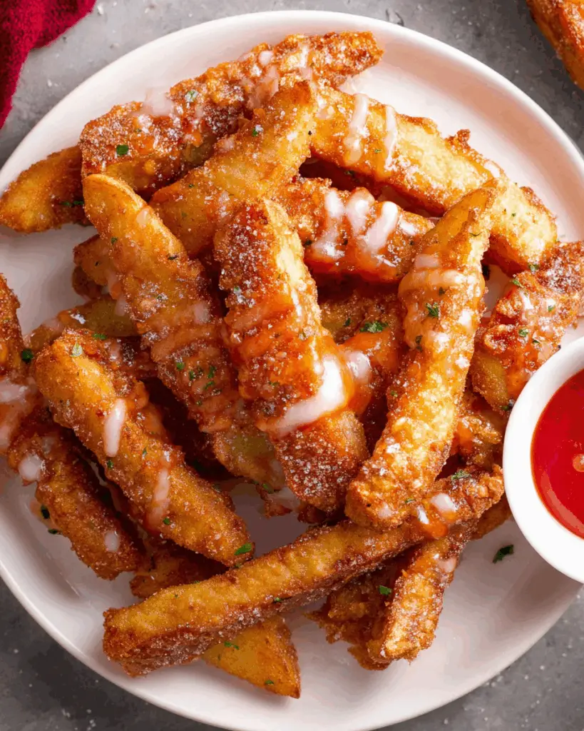 Crispy Air Fryer Apple Fries