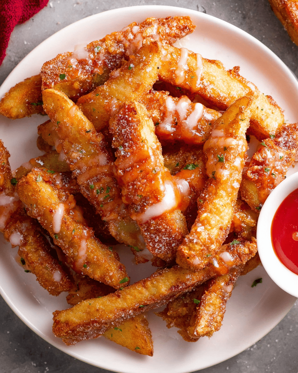 Crispy Air Fryer Apple Fries