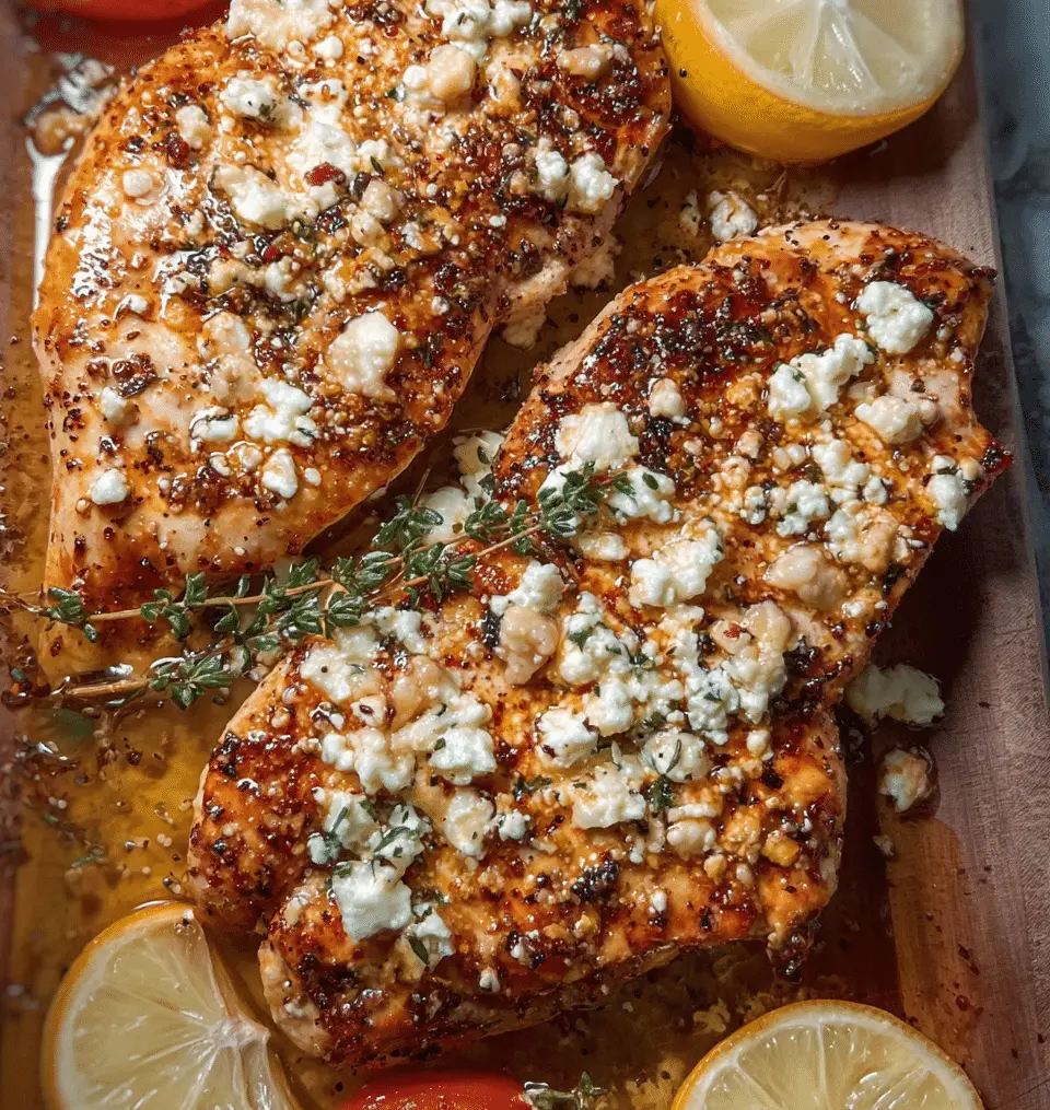 Hot Honey Feta Chicken