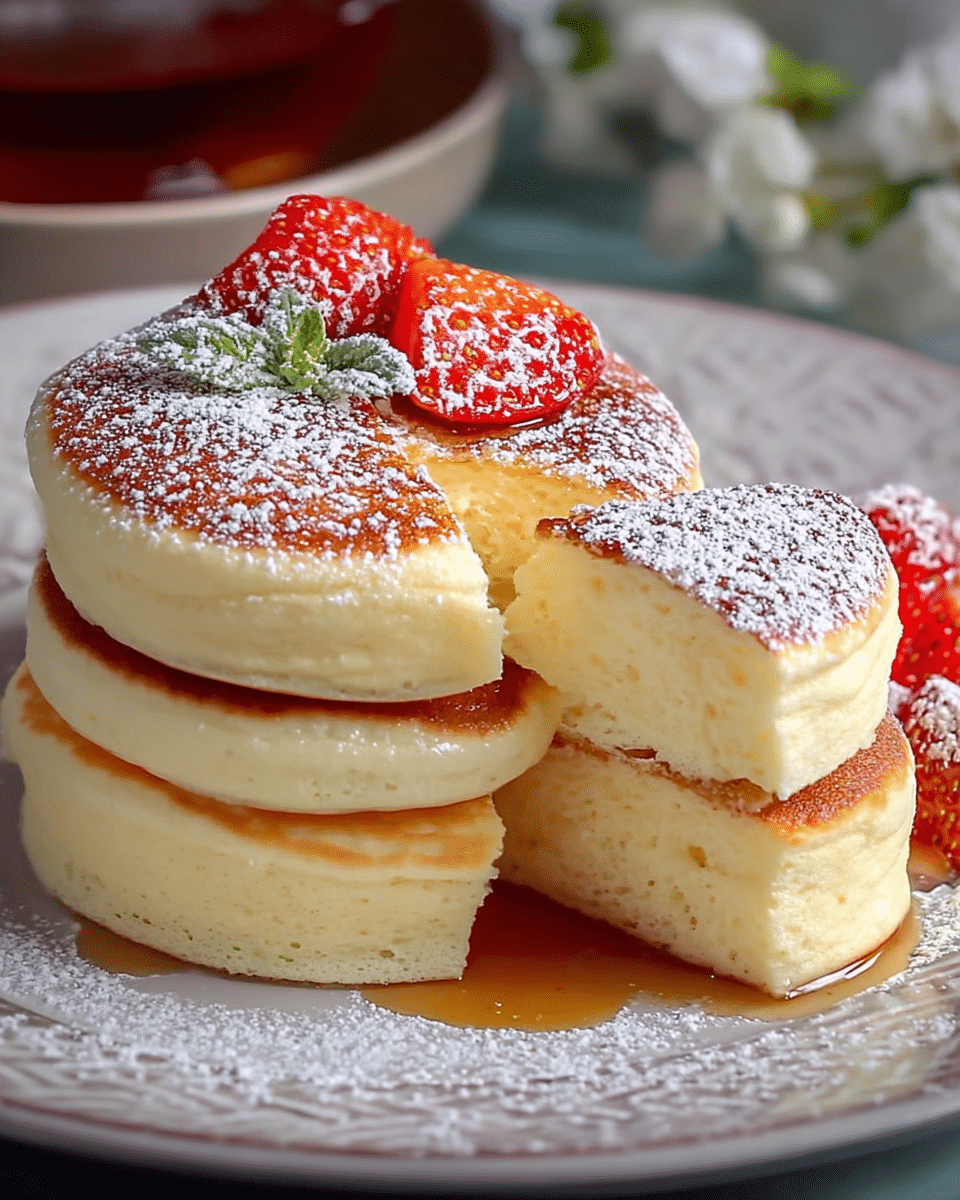 Japanese Soufflé Pancakes